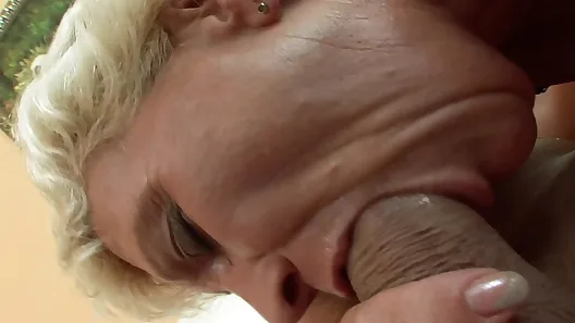 60-year-old woman fucks her son's best friend - porn