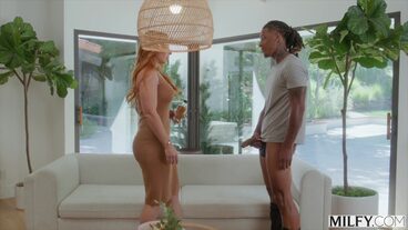 Mom Sophia Is Tempted By College Stud's BBC