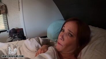 Stepmom and Stepson Fuck for Survival - Jane Cane