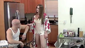 The stepson tried to fuck his step mom, but she got pregnant