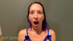 Mother's Day! Step-Son gives Lingerie Gift Demands try on