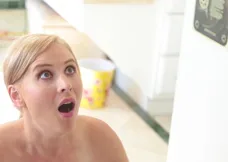 Alice Chambers invites you to shower with her and her mom