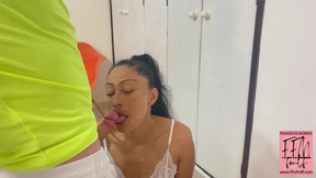 The Stepmom Helps her Stepson. Order your own Custom Video Starring Magnita