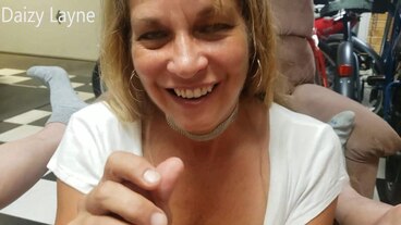 A friend's milf mother stimulates my arousal to climax