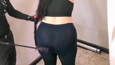 Hot Latina Julietacaardenas gets spanked and tied up in a steamy BDSM scene