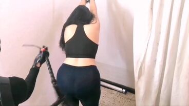 Hot Latina Julietacaardenas gets spanked and tied up in a steamy BDSM scene