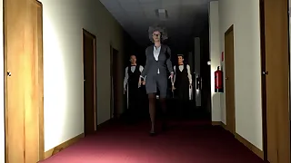 The Countrylane Hotel is run by Gemma the Giantess. She is over 7ft tall.