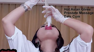 Watch 122 Hot Asian Gives Prostate Massage Eats Cum video